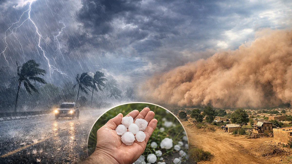 Heavy Rain Alert: Storms, Hail and Strong Winds Expected Across India
